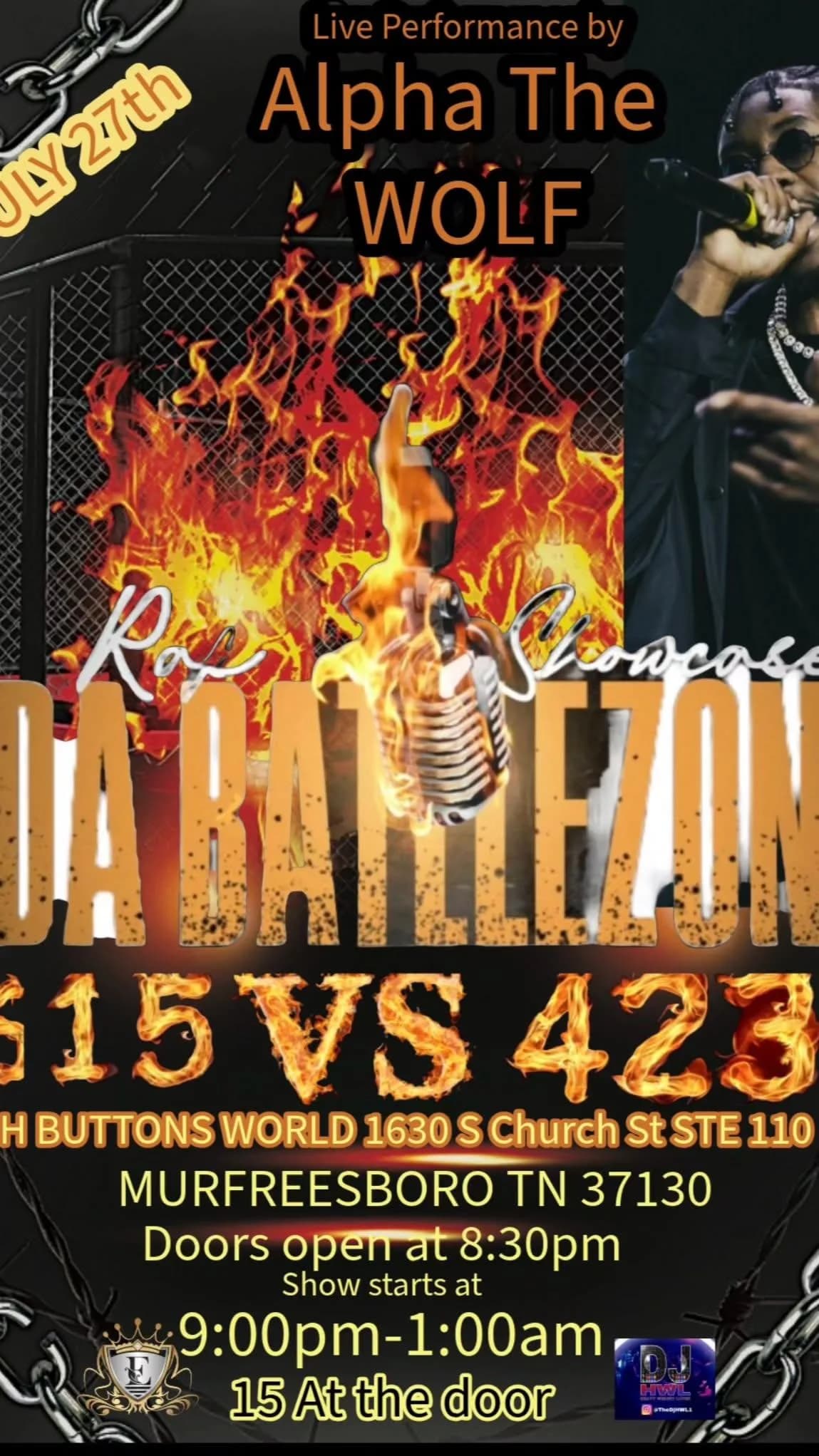 Da Battlezone: 615 vs 423 — Murfreesboro