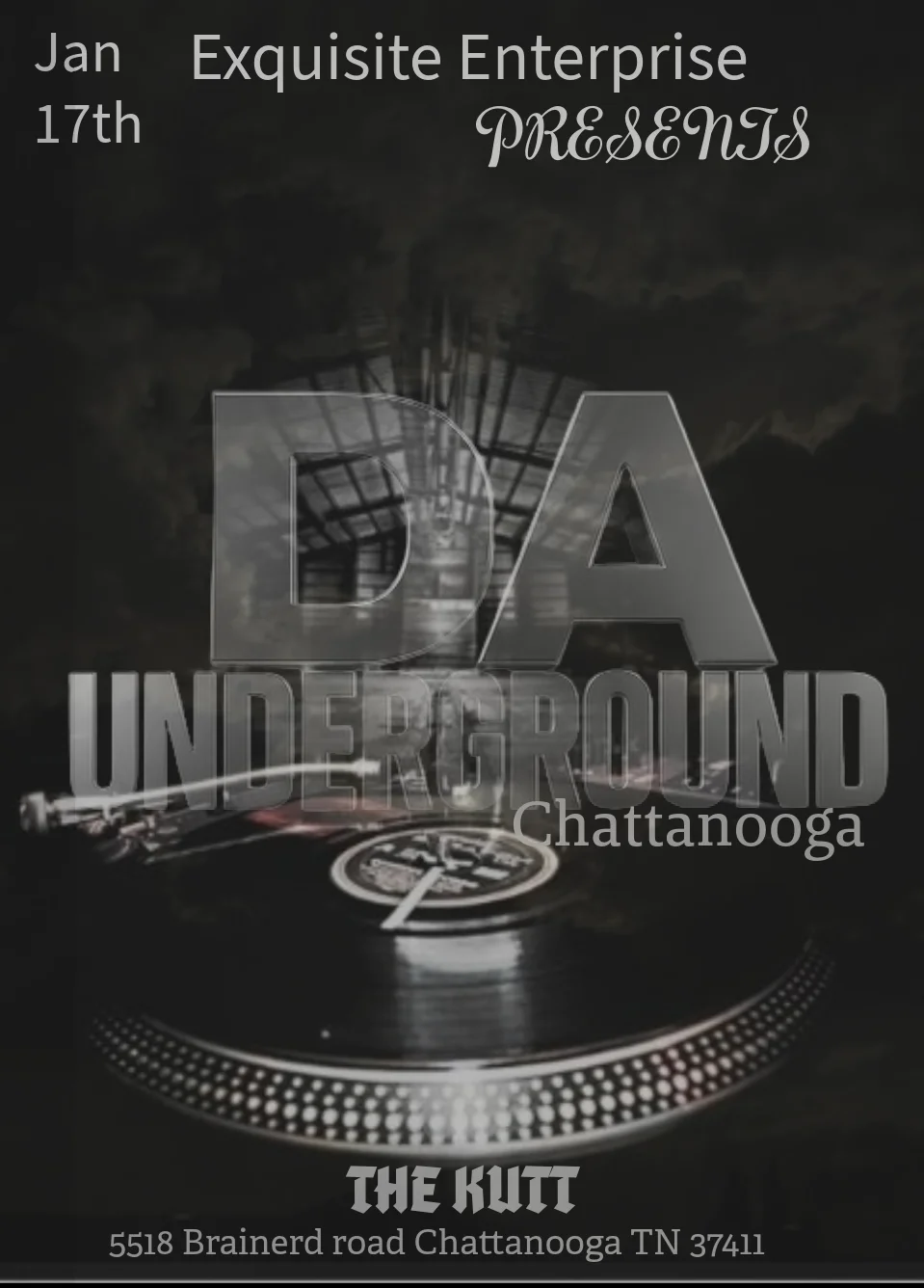 Da Underground Chattanooga — January 2026