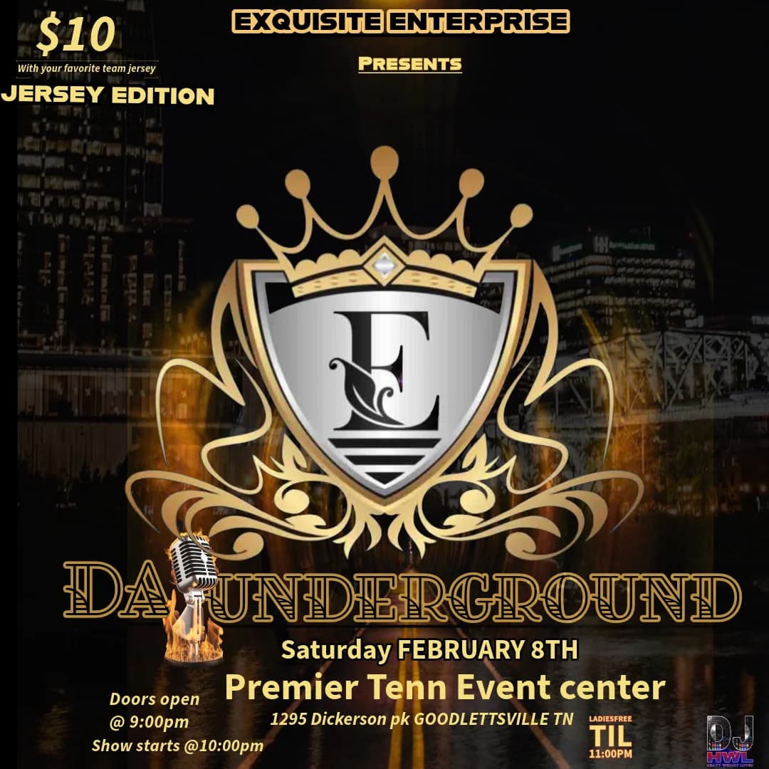 Da Underground: Jersey Edition — Goodlettsville