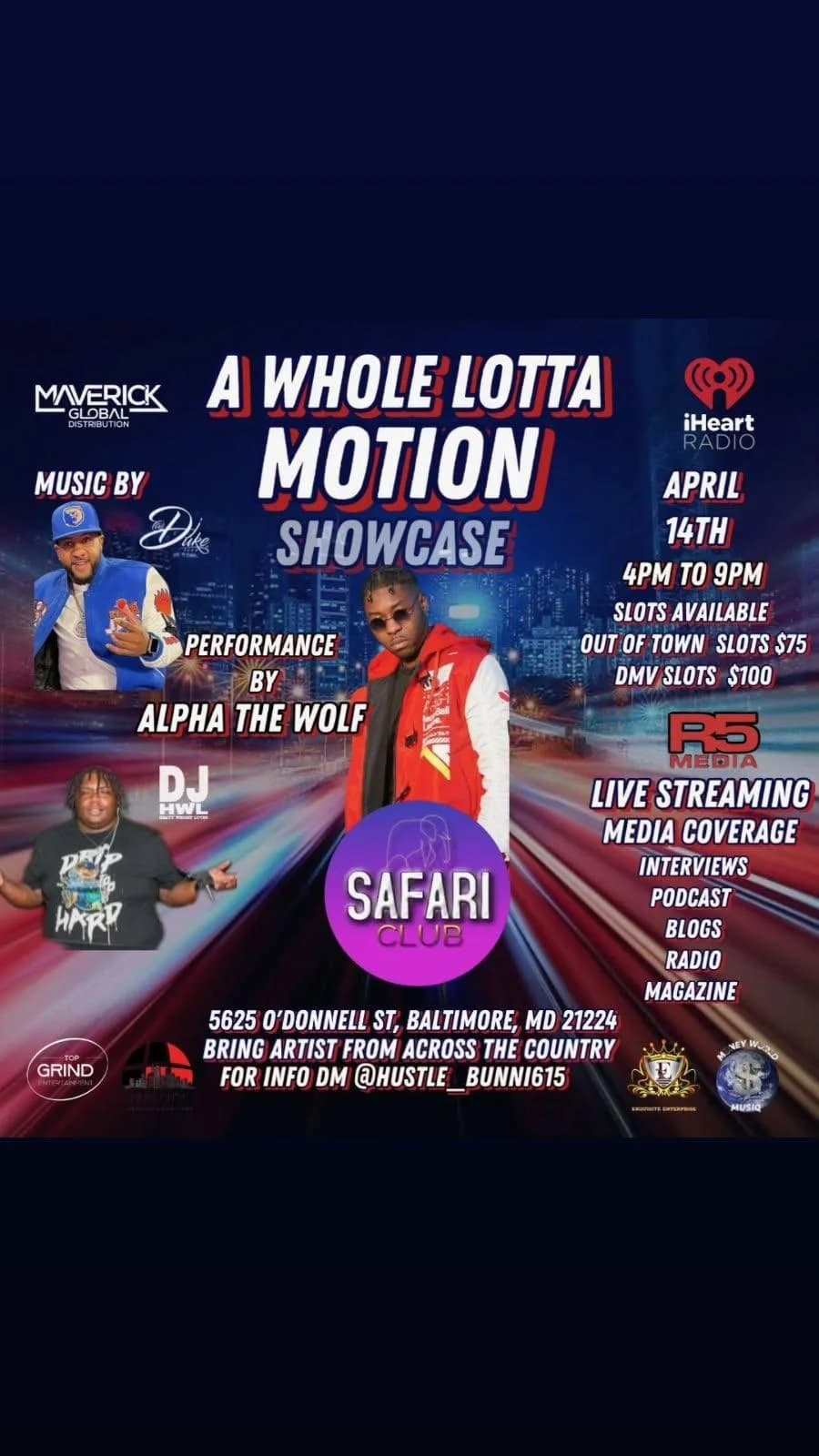 A Whole Lotta Motion — Baltimore