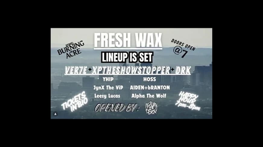 Fresh Wax Showcase - Nashville
