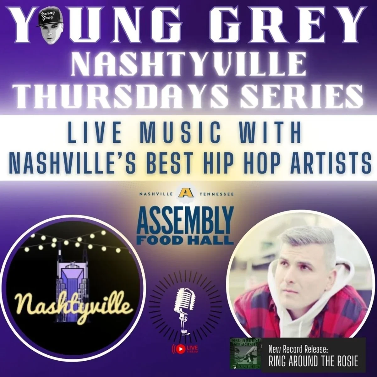 Nashtyville Thursdays flyer - Alpha The Wolf at Skydeck On Broadway, 2024
